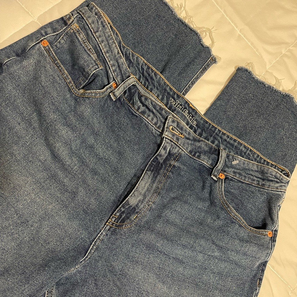 wild fable target high rise straight leg ankle jeans